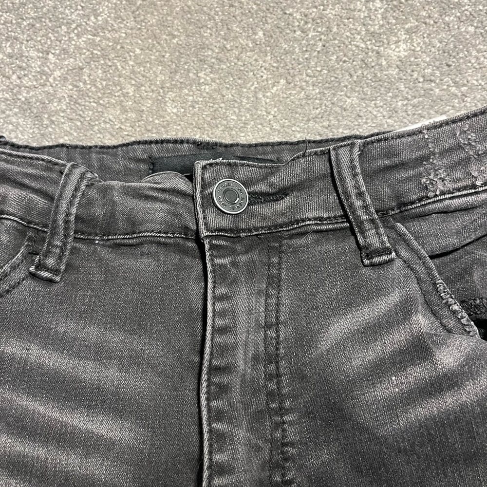 Kancan black distressed‎ short - Picture 4 of 9